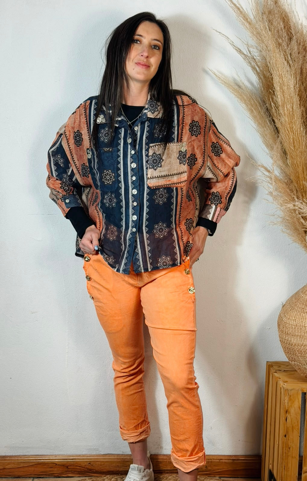Evie Magic Pants Orange