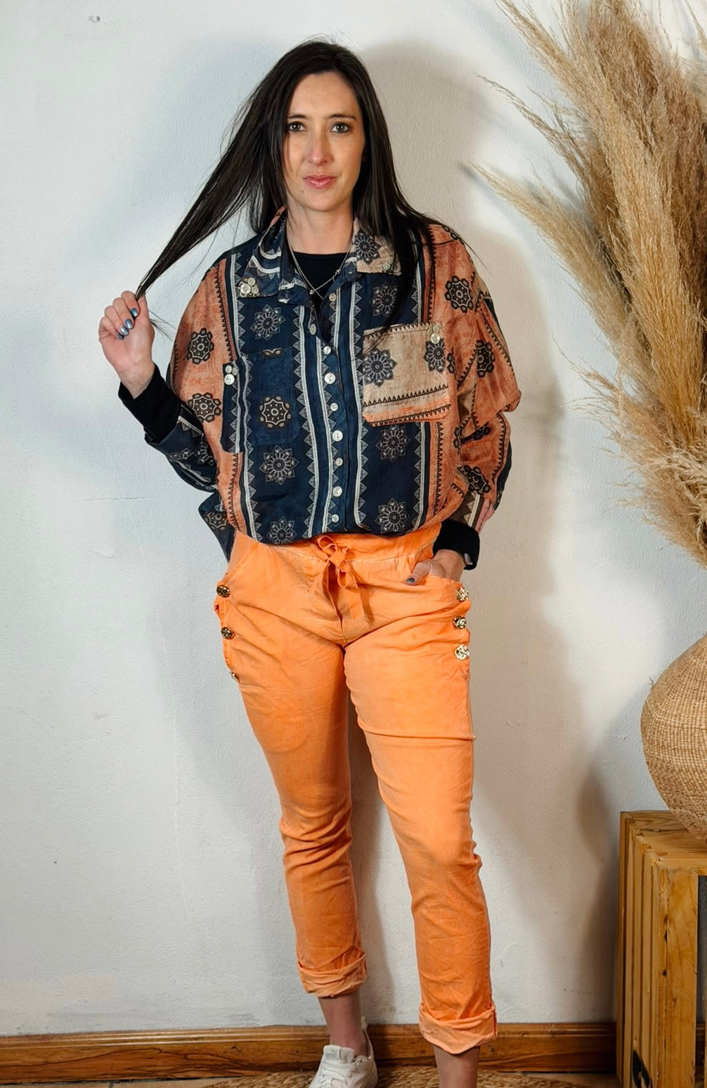 Evie Magic Pants Orange