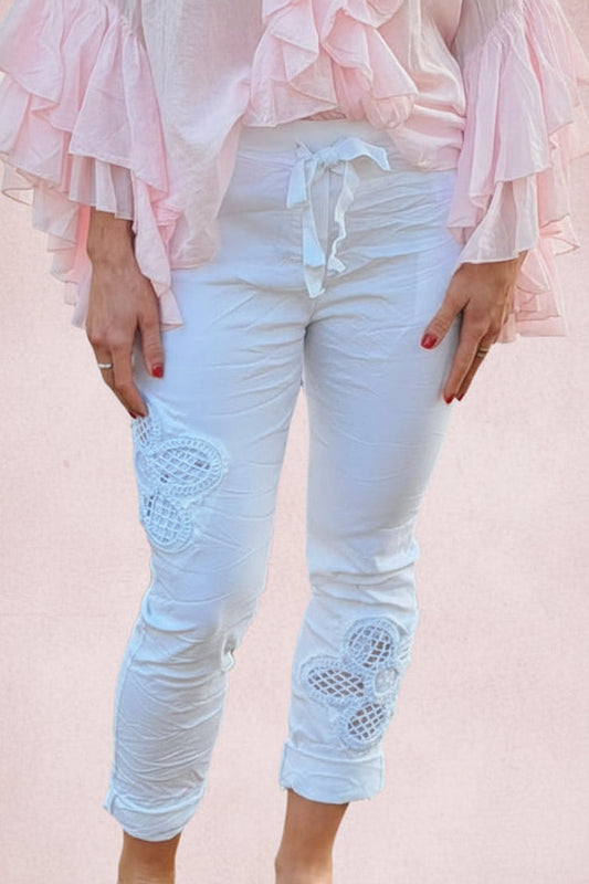 Embroided Magic Pants