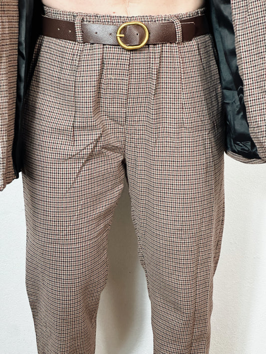 Small Check Pants