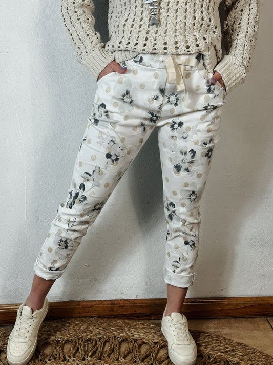 Zola Magic Pants  White