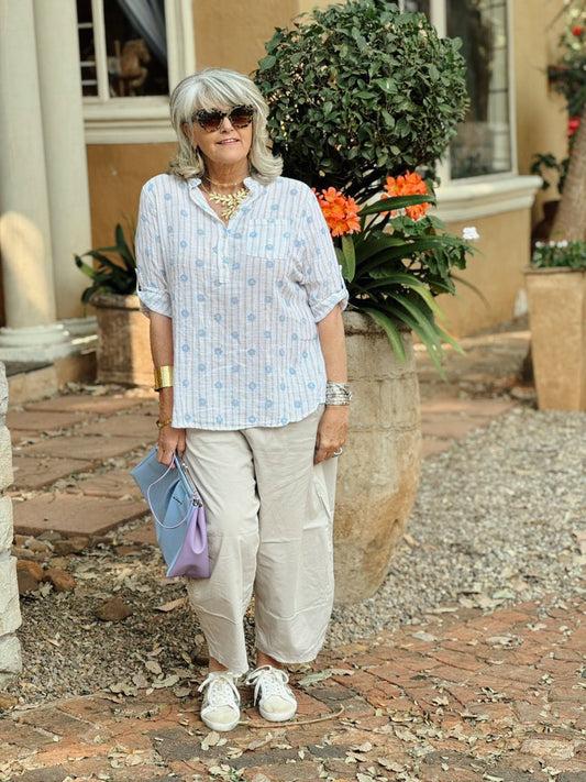 Daisy pocket top