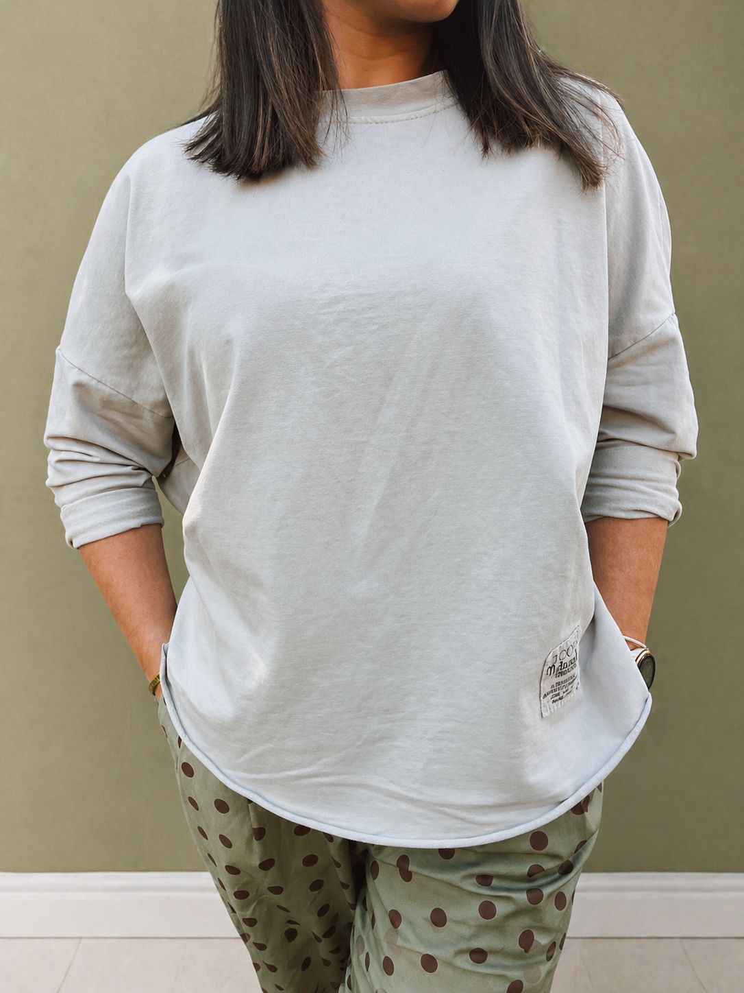 Marlowe Top Grey