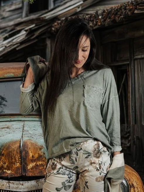 Miranda Top Olive