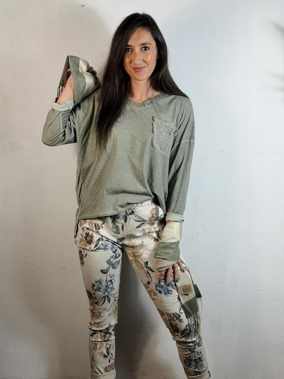 Miranda Top Olive