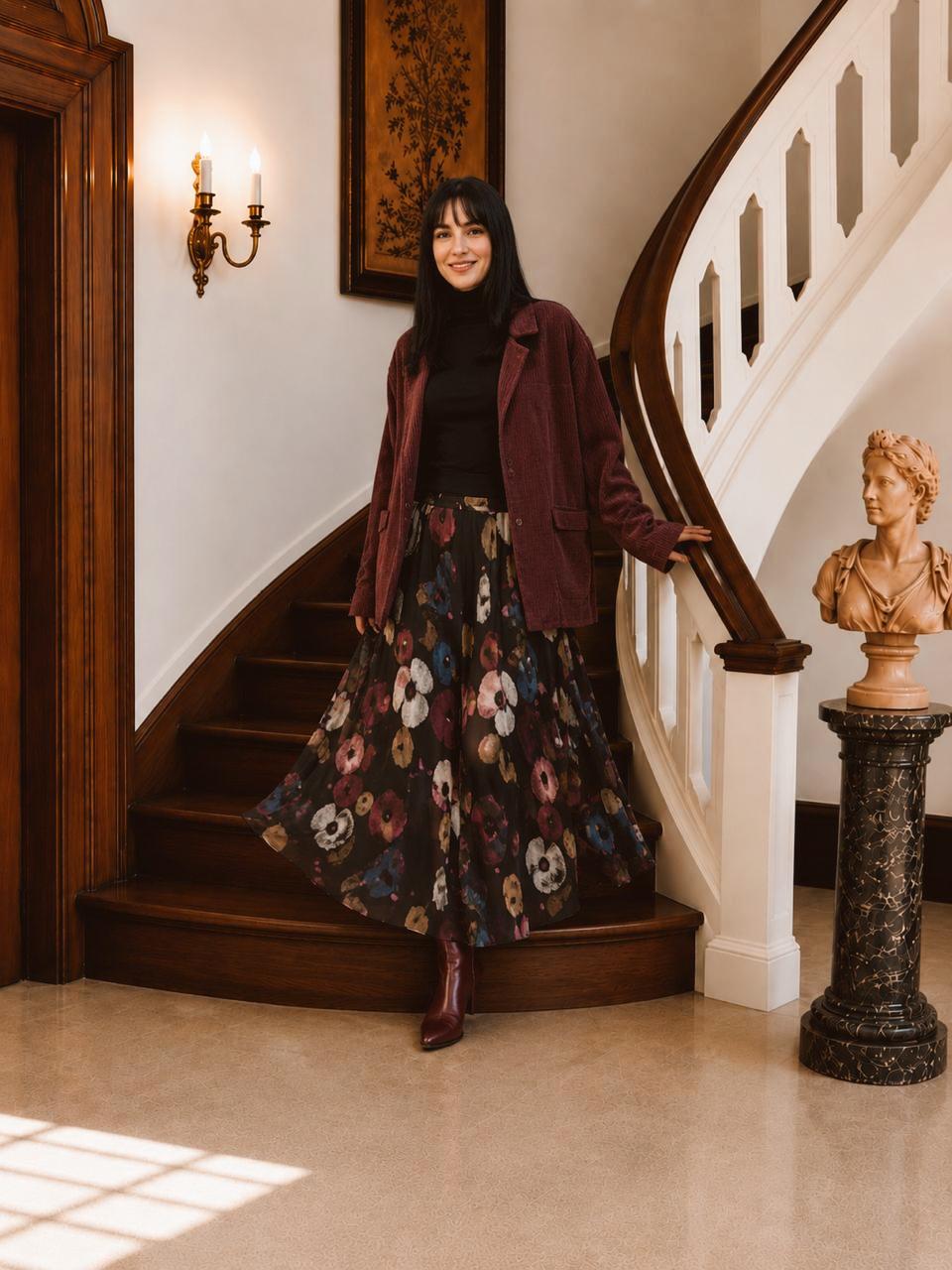 Helen Jacket Maroon