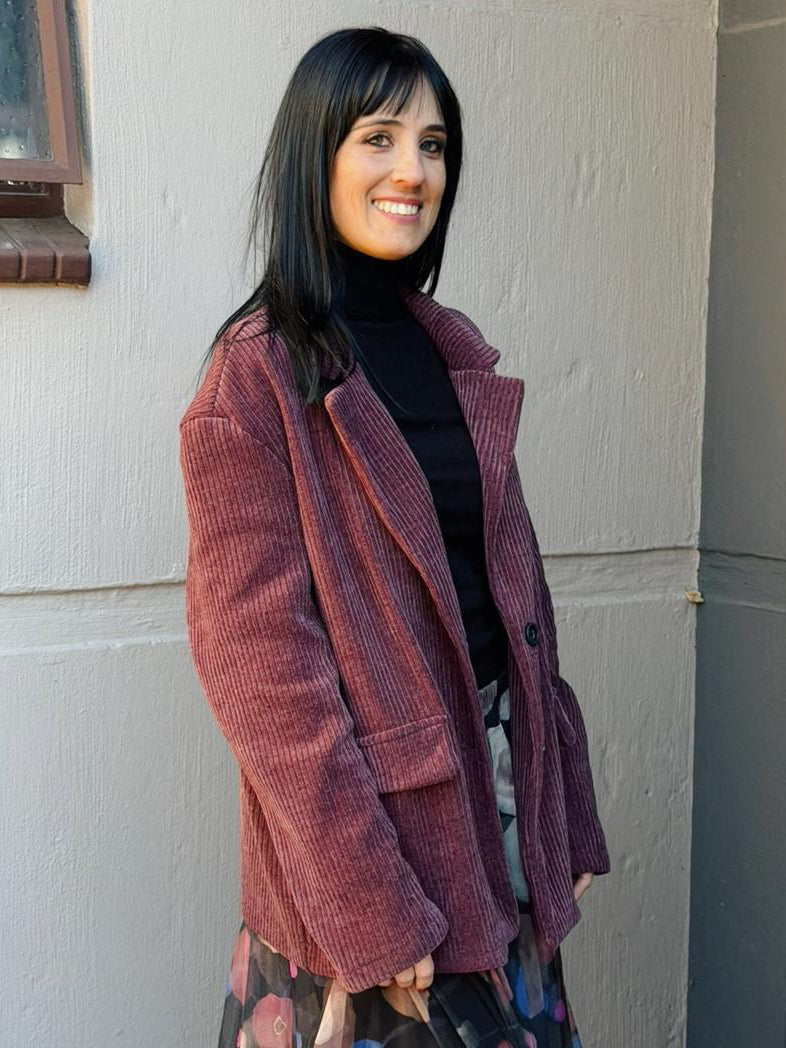 Helen Jacket Maroon