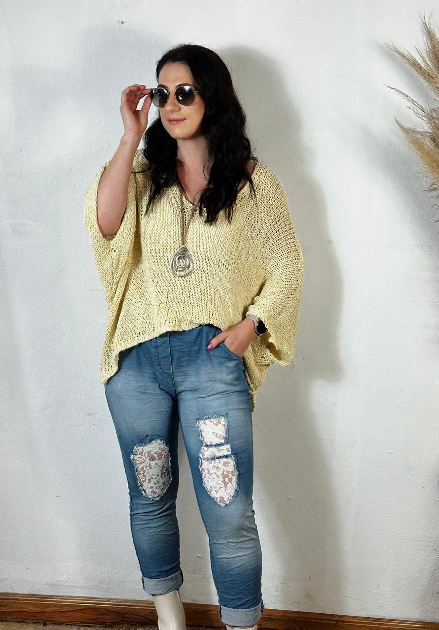 Denim Magic Pants