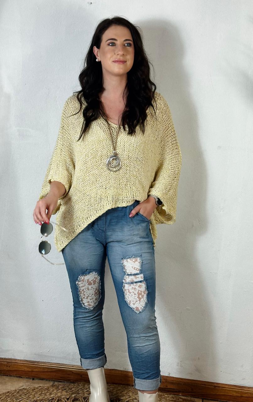 Denim Magic Pants