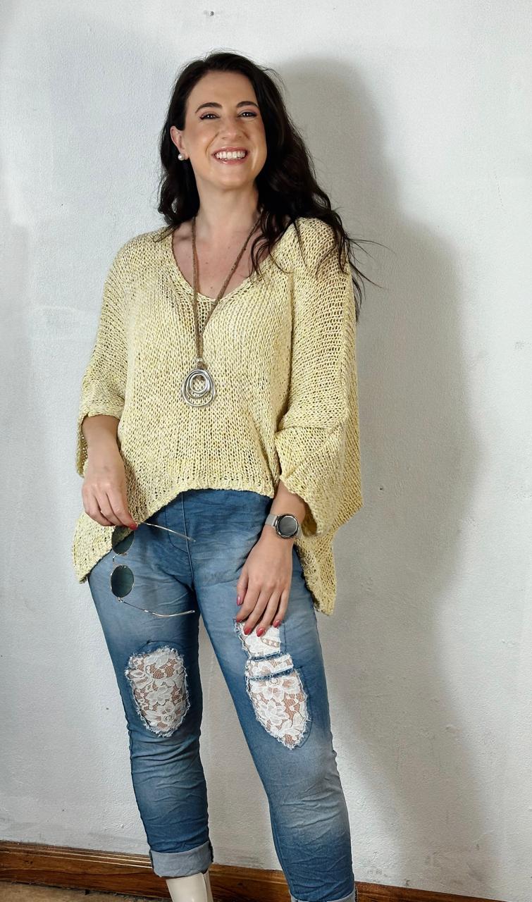 Denim Magic Pants