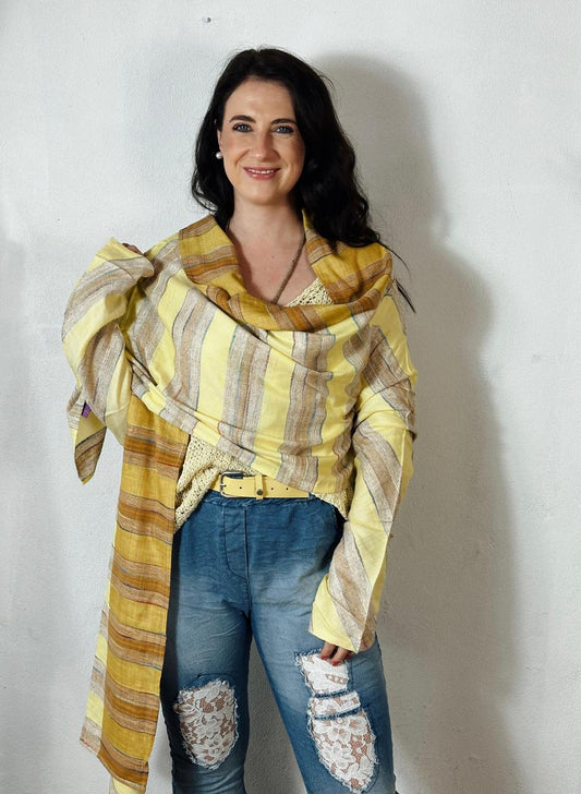 Scarf Top Yellow #2