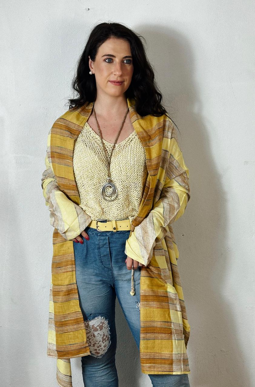 Scarf Top Yellow #2