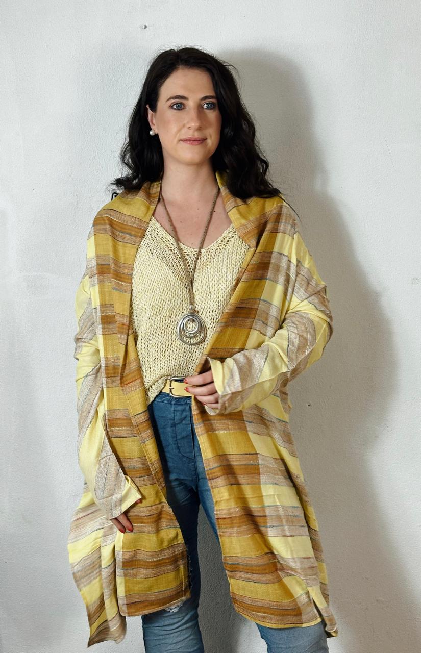 Scarf Top Yellow #2