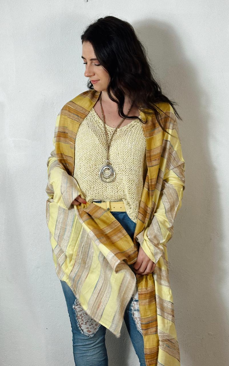 Scarf Top Yellow #2