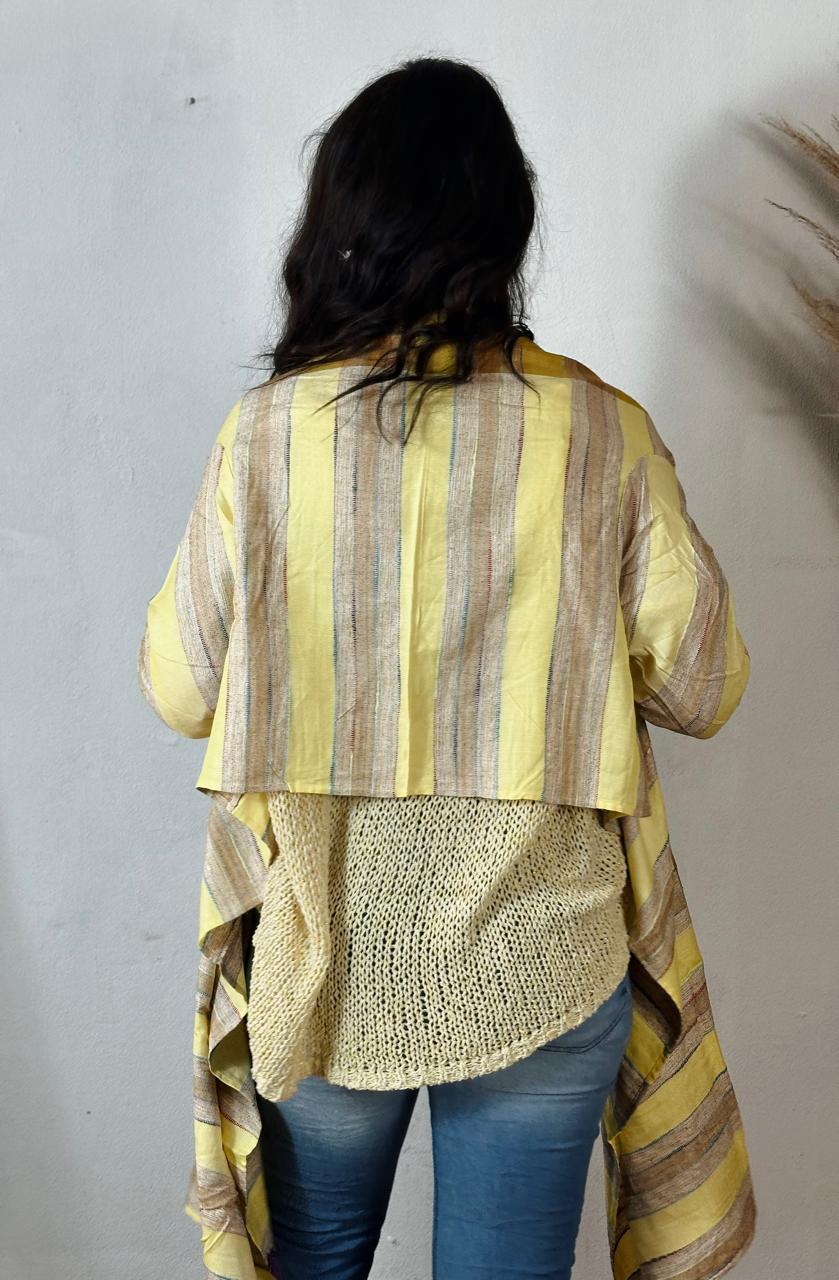 Scarf Top Yellow #2