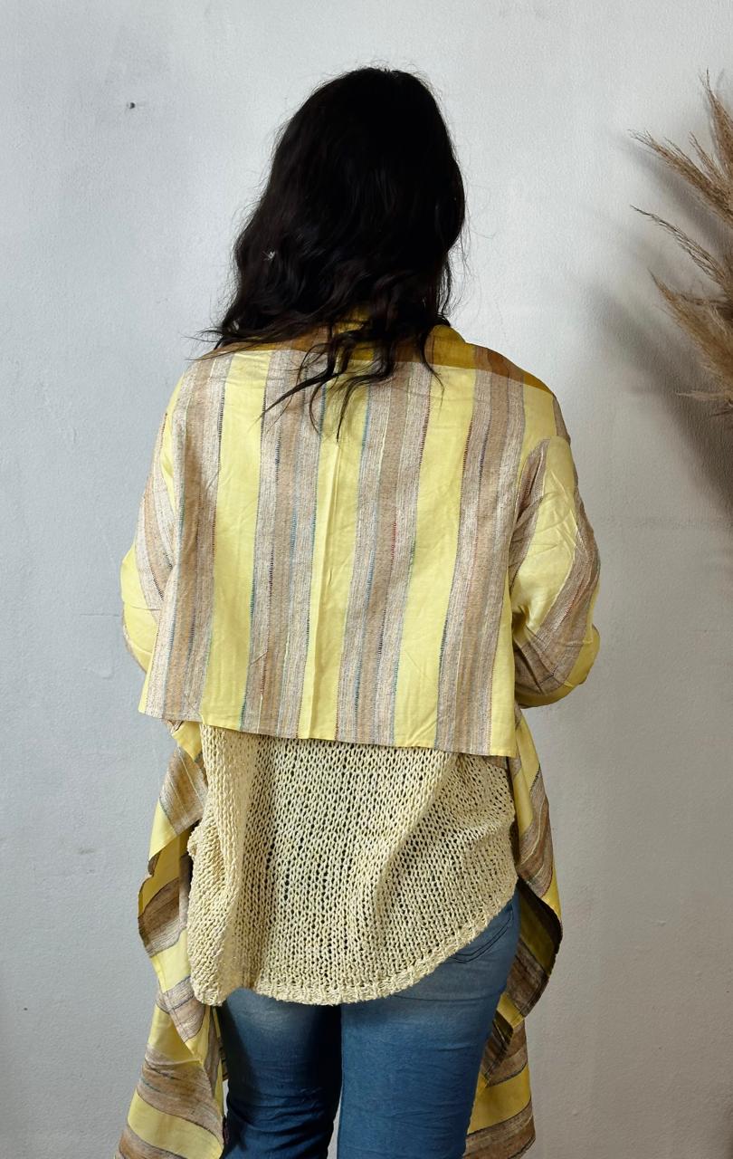 Scarf Top Yellow #2