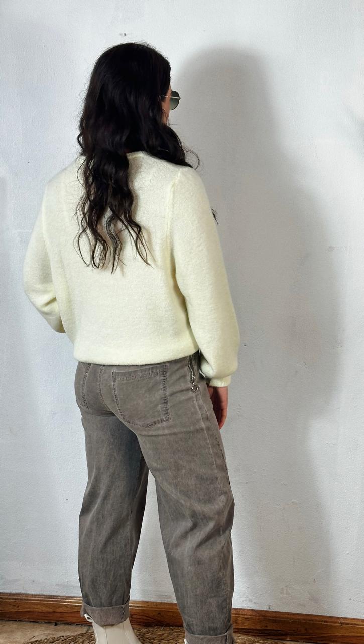 Zip Magic Pants Brown