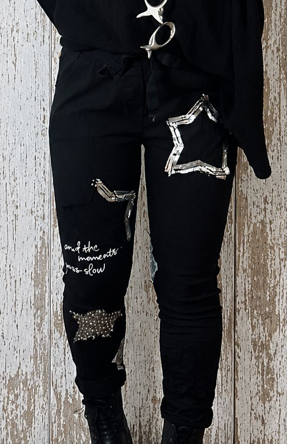 Star Magic Pants Black