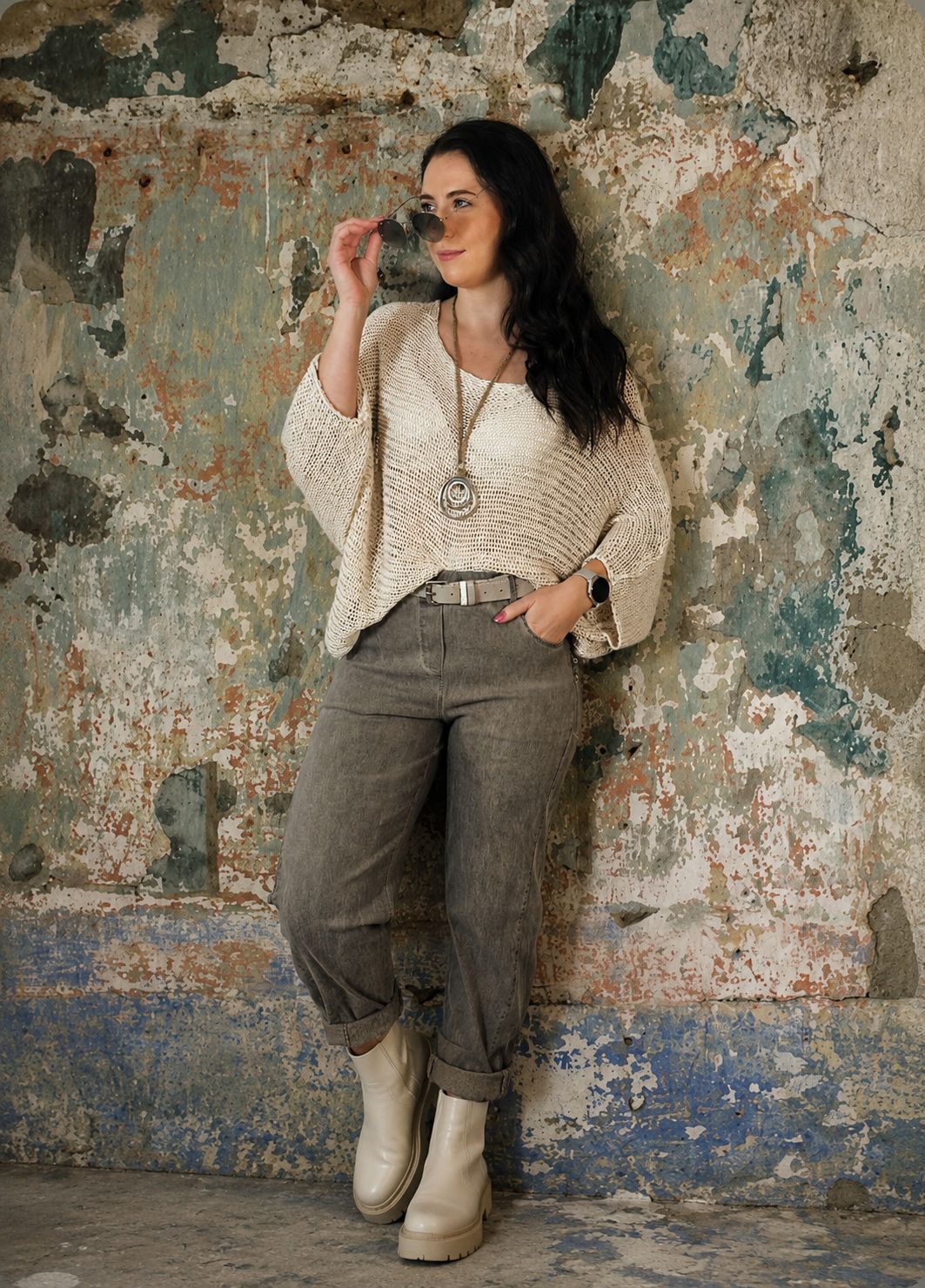 Zip Magic Pants Brown