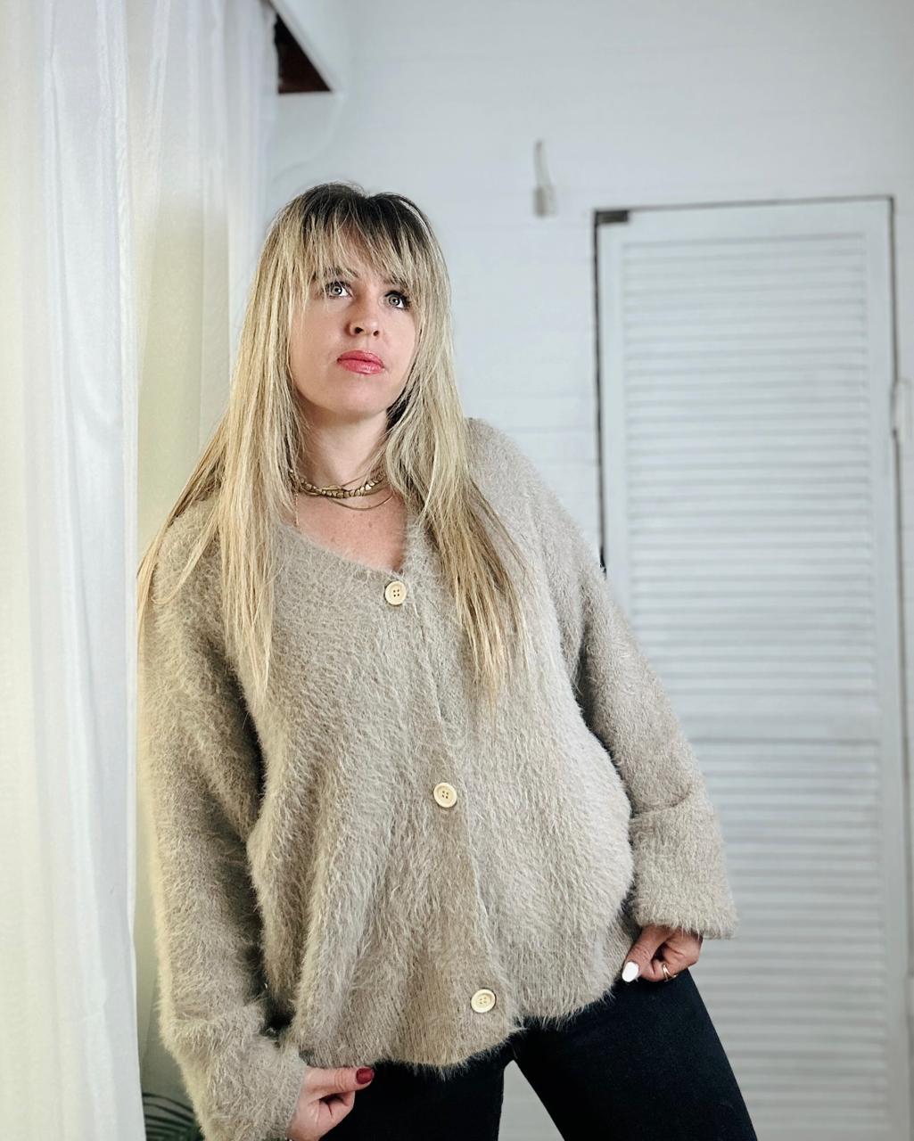 Beige cardigan