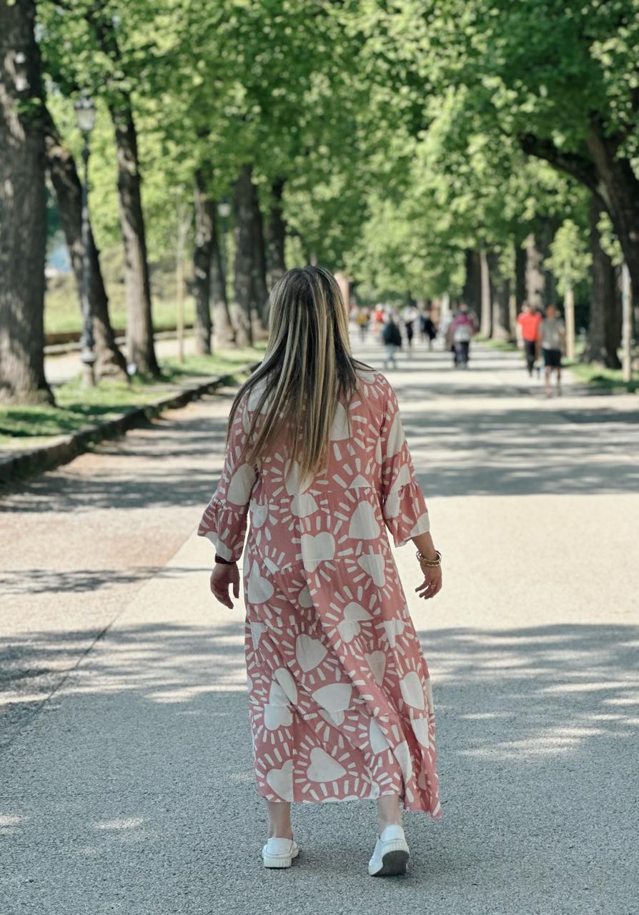 Sunny heart dress