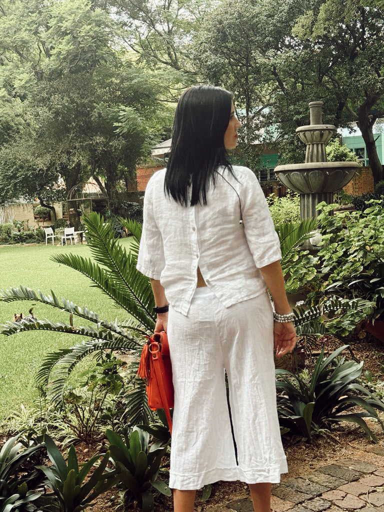 Dominique Linen Pants