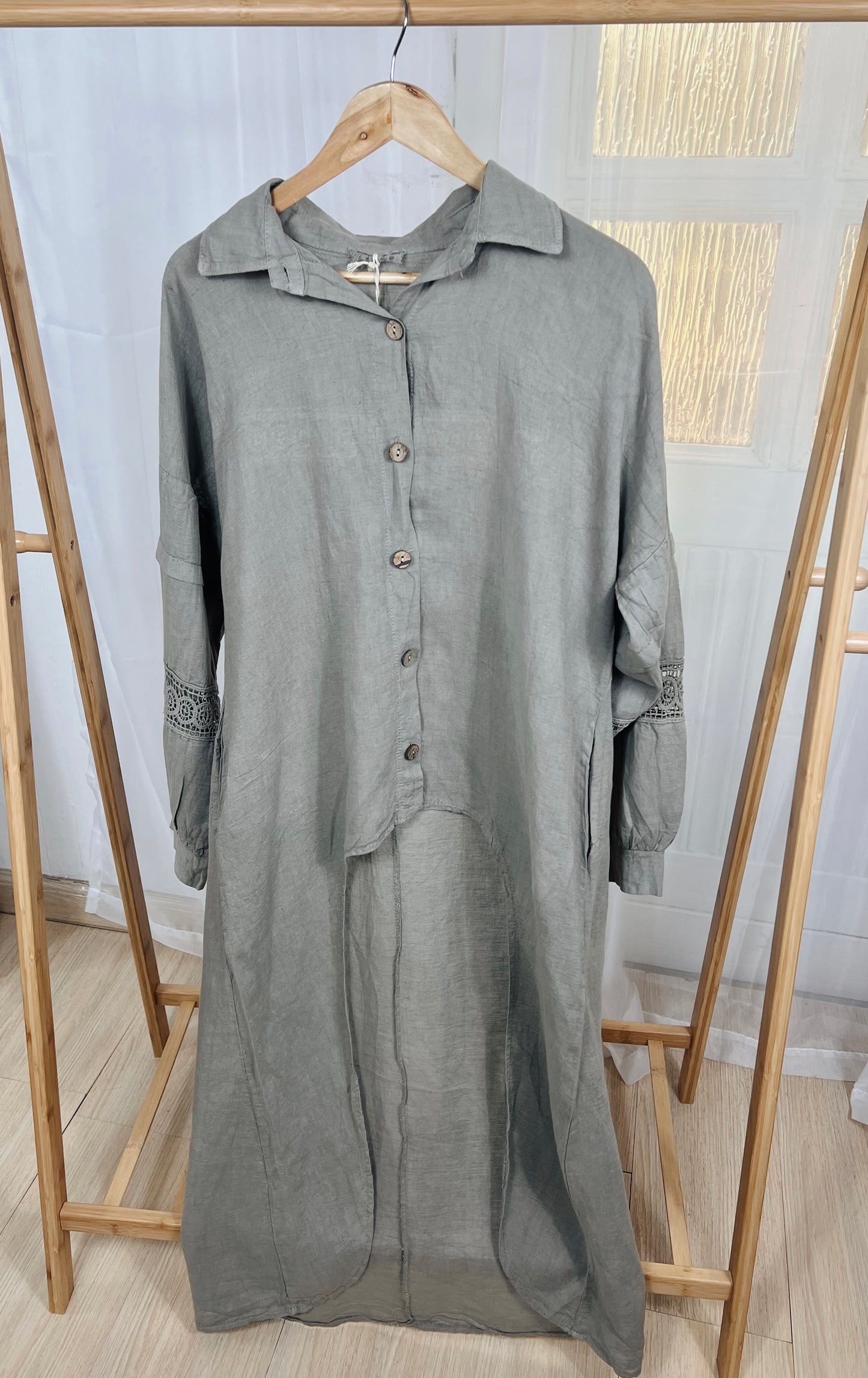 Cassandra linen top/dress