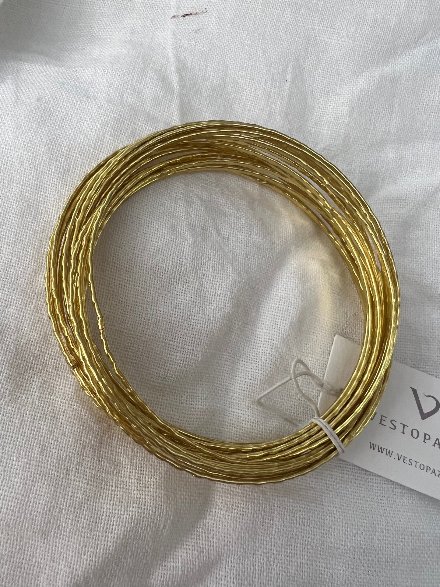 Brass bangles