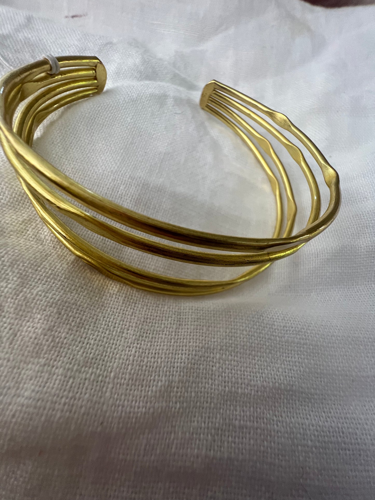 Brass bracelet